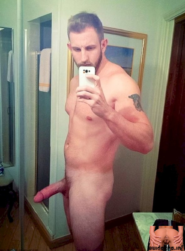 his huge boner selfie cock hard